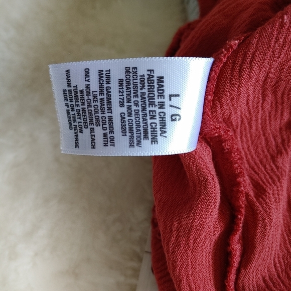 Tokyo Darling Boho Crop Top Size L - Picture 11 of 11